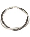 Eye Candy La Alyssa 2 Tone Collar Necklace In Multi