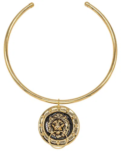 Eye Candy La Amanda Lion Cuff Necklace