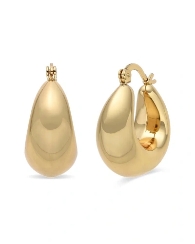 Eye Candy La Amandine Bean Drop Earrings In Gold