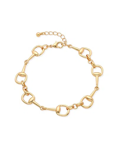 Eye Candy La Anais Chain Link Bracelet In Gold