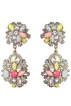 Eye Candy La Art Gala Ivy Pink Earrings In Pink