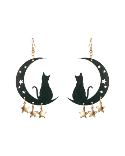 Eye Candy La Black Cat Earrings