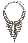 Eye Candy La Skull Necklace In Black