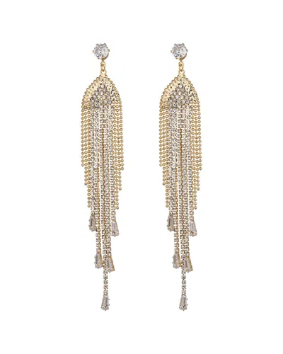 Eye Candy La Celeste Fringe Drop Earrings