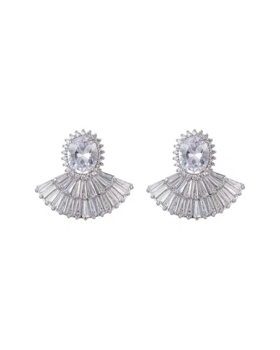 Eye Candy La Cindy Cz Crystal Drop Earring