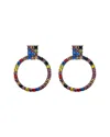 Eye Candy La Crystal Earrings