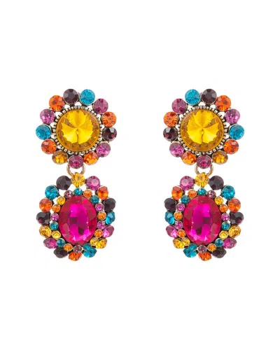 EYE CANDY LA EYE CANDY LA CRYSTAL MINI CASCADE DROP EARRINGS