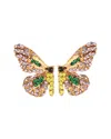 Eye Candy La Crystal Multicolored Butterfly