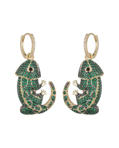 EYE CANDY LA EYE CANDY LA CZ ANNA GECKO EARRINGS