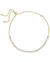 Eye Candy La Women's Luxe Anna 18k Goldplated & Cubic Zirconia Choker Necklace