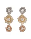 Eye Candy La Cz Charli Flora Dangle Earrings