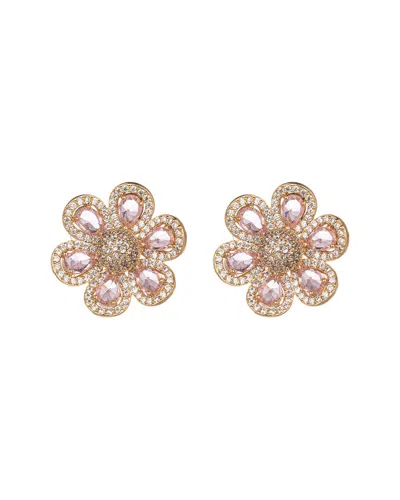 Eye Candy La Cz Charlotte Earrings In Multi