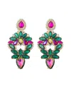 Eye Candy La Cz Daytona Statement Earrings