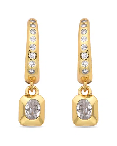 Eye Candy La Cz Drop Earring In Gold