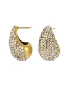 Eye Candy La Women's The Luxe Mallory Goldtone & Cubic Zirconia Earrings