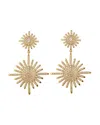 Eye Candy La Cz Europa Drop Earrings