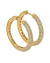 Eye Candy La Cz Hoop Earring