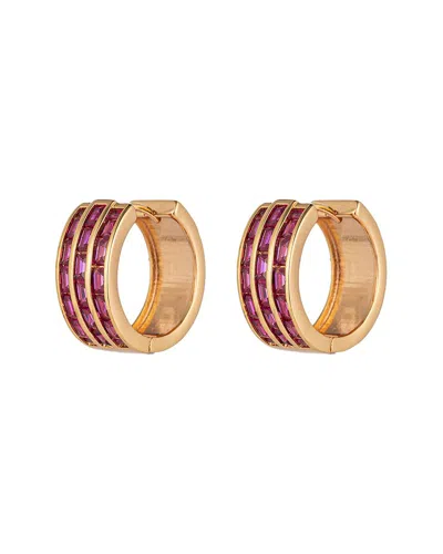 EYE CANDY LA EYE CANDY LA CZ HOOP EARRING