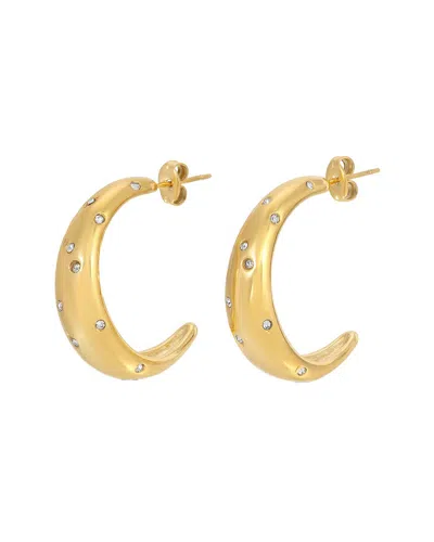 EYE CANDY LA EYE CANDY LA CZ HOOP EARRING