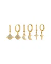Eye Candy La Cz Huggie Earring
