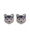 Eye Candy La Cz Husky Clear Stone Stud