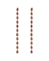 Eye Candy La Women's The Luxe Iris Goldtone & Cubic Zirconia Dangle Earrings
