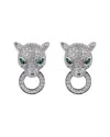 Eye Candy La Cz Lisa Jaguar Studs