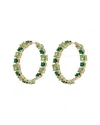 Eye Candy La Cz Manon Loop Earrings