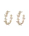 Eye Candy La Cz Mini Butterfly Statement Earrings