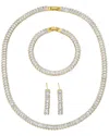 Eye Candy La Women's Luxe Ebba 3-piece Ebba Jewelry Set