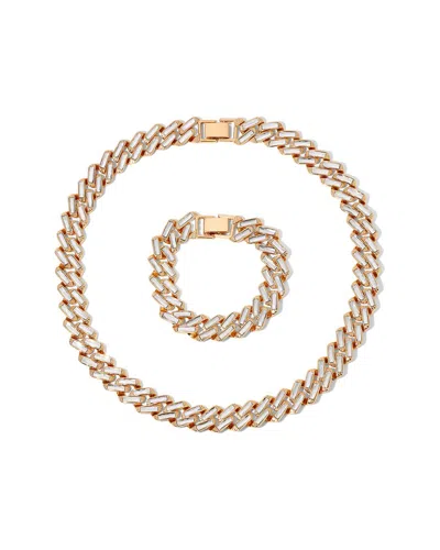 EYE CANDY LA EYE CANDY LA CZ NECKLACE & BRACELET SET
