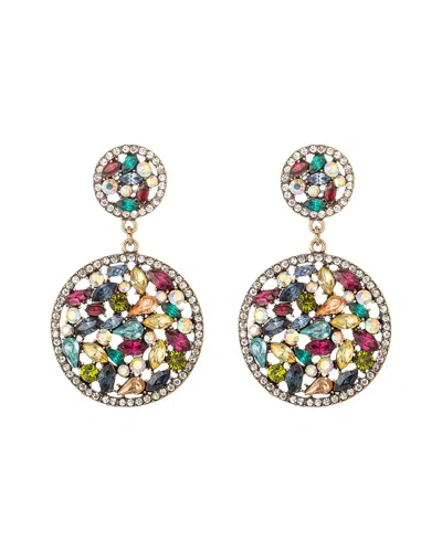 Eye Candy La Cz Polar Statement Earrings