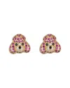 Eye Candy La Cz Poodle Stud Earrings