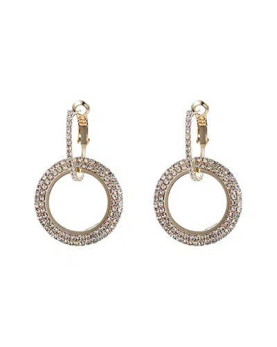 EYE CANDY LA EYE CANDY LA CZ PRAGUE LOOP EARRINGS