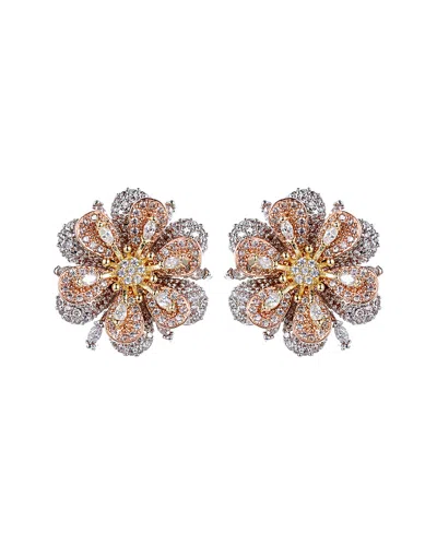 Eye Candy La Cz Rose Studs
