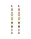 Eye Candy La Cz Sacha Long Dangle Earrings