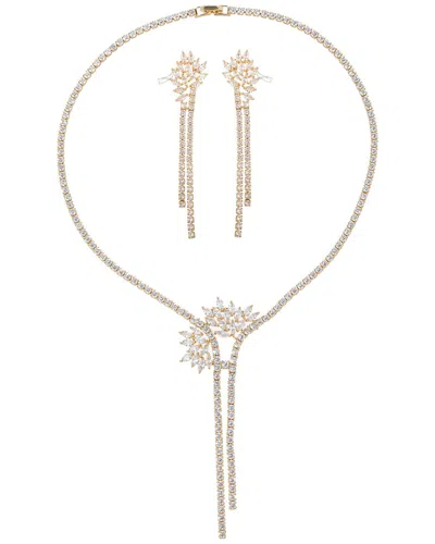 EYE CANDY LA EYE CANDY LA CZ SET NECKLACE