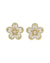 Eye Candy La Cz Stud Earring In Gold