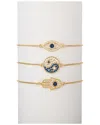 Eye Candy La Cz Yin & Yang Bracelet