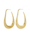 Eye Candy La Dixie Hoop Earrings In Gold