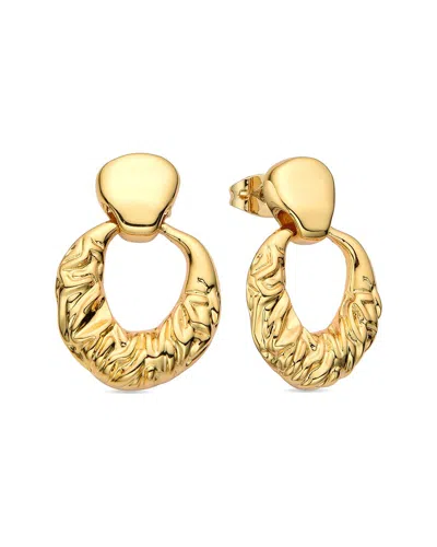 Eye Candy La Drop Earrings In Gold
