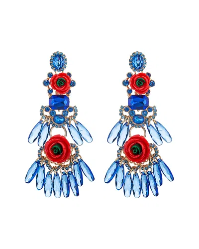 Eye Candy La Ella Multi Color Drop Earrings