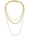 Eye Candy La Ellie Triple Chain Drop Necklace