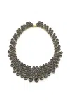 Eye Candy La Emma Statement Necklace - Black In Multi