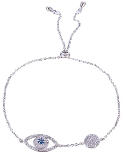 Eye Candy La Evil Eye Cz Crystal Adjustable Bracelet