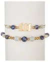 Eye Candy La Gemstone Bracelet Set
