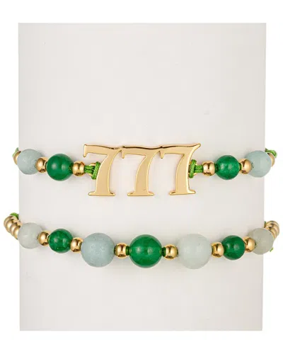 Eye Candy La Gemstone Bracelet Set
