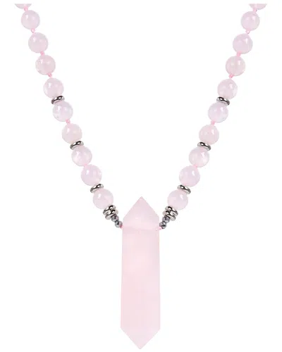 Eye Candy La Gemstone Knotted Necklace
