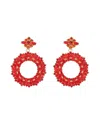 Eye Candy La Glass Crystal Dimitris Statement Earrings
