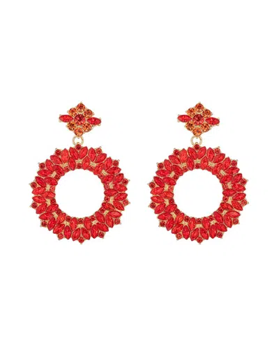 Eye Candy La Glass Crystal Dimitris Statement Earrings